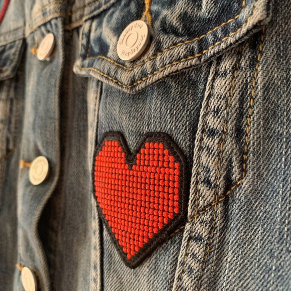 Aritzia Sunday Best Embroidered Jean Jacket - Picture 5 of 12